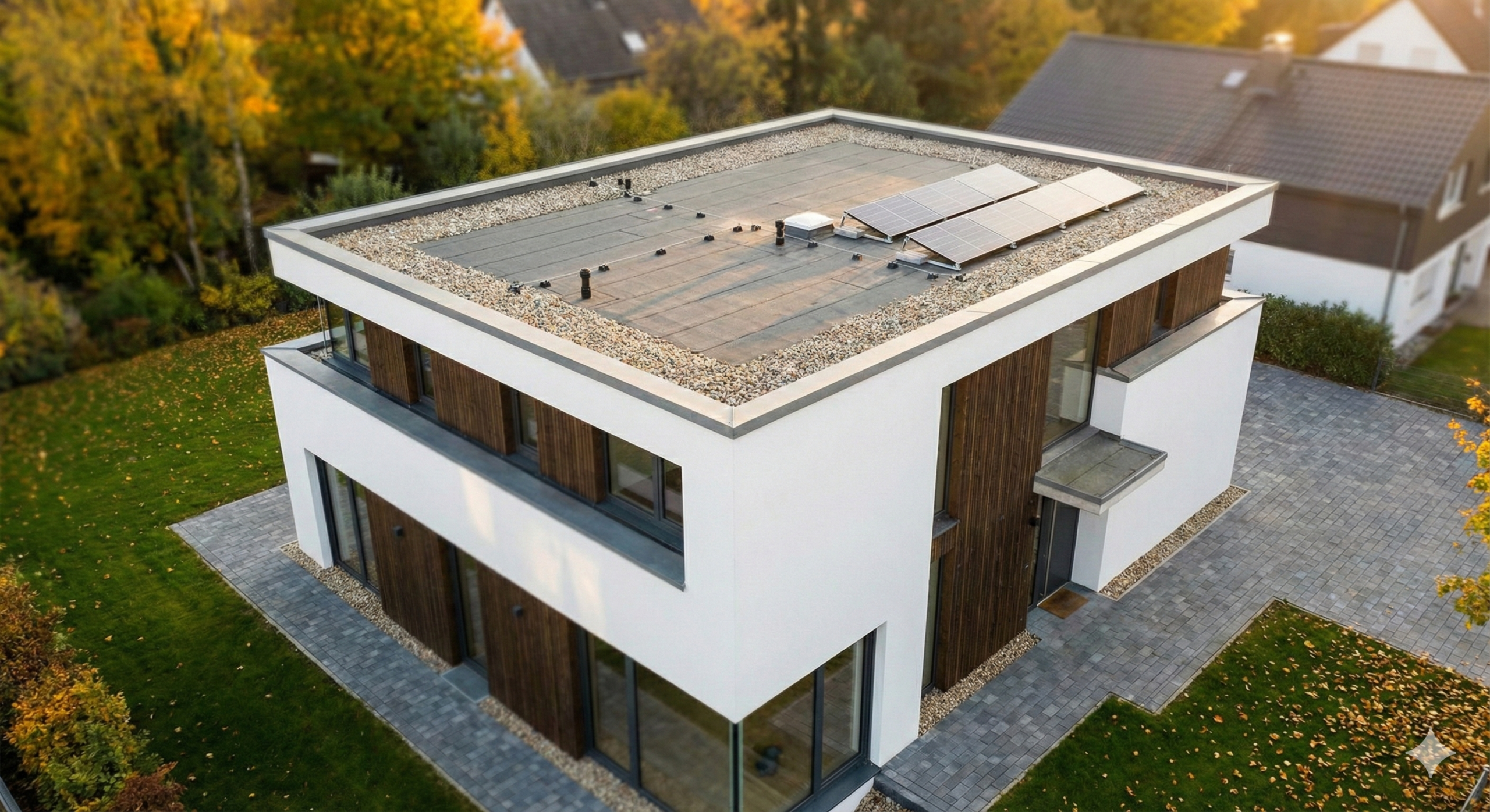 Flachdach Abdichtung